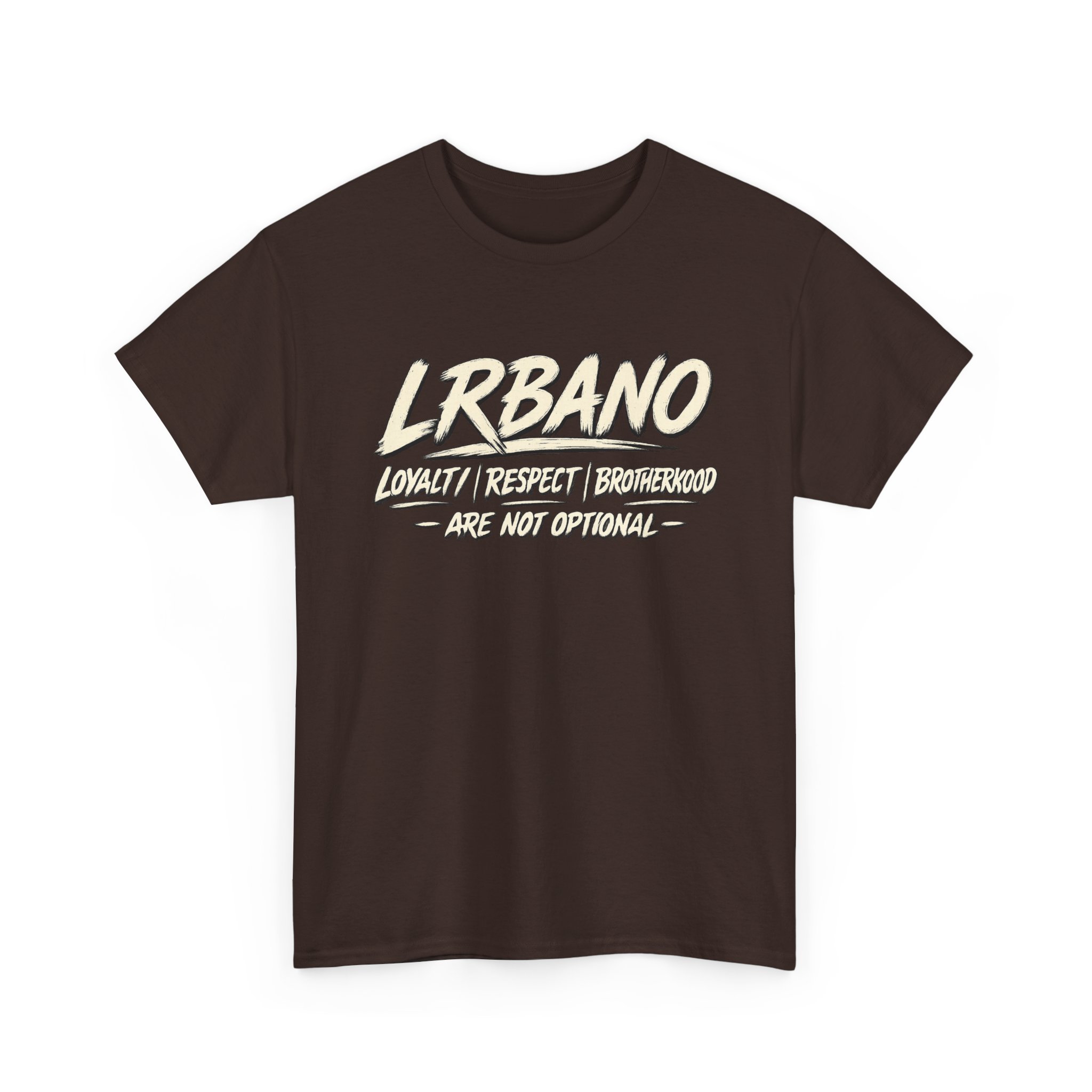 LBRANO Loyalty Brotherhood Respect Tee — Inspirational Graphic T‑Shirt - Image 7