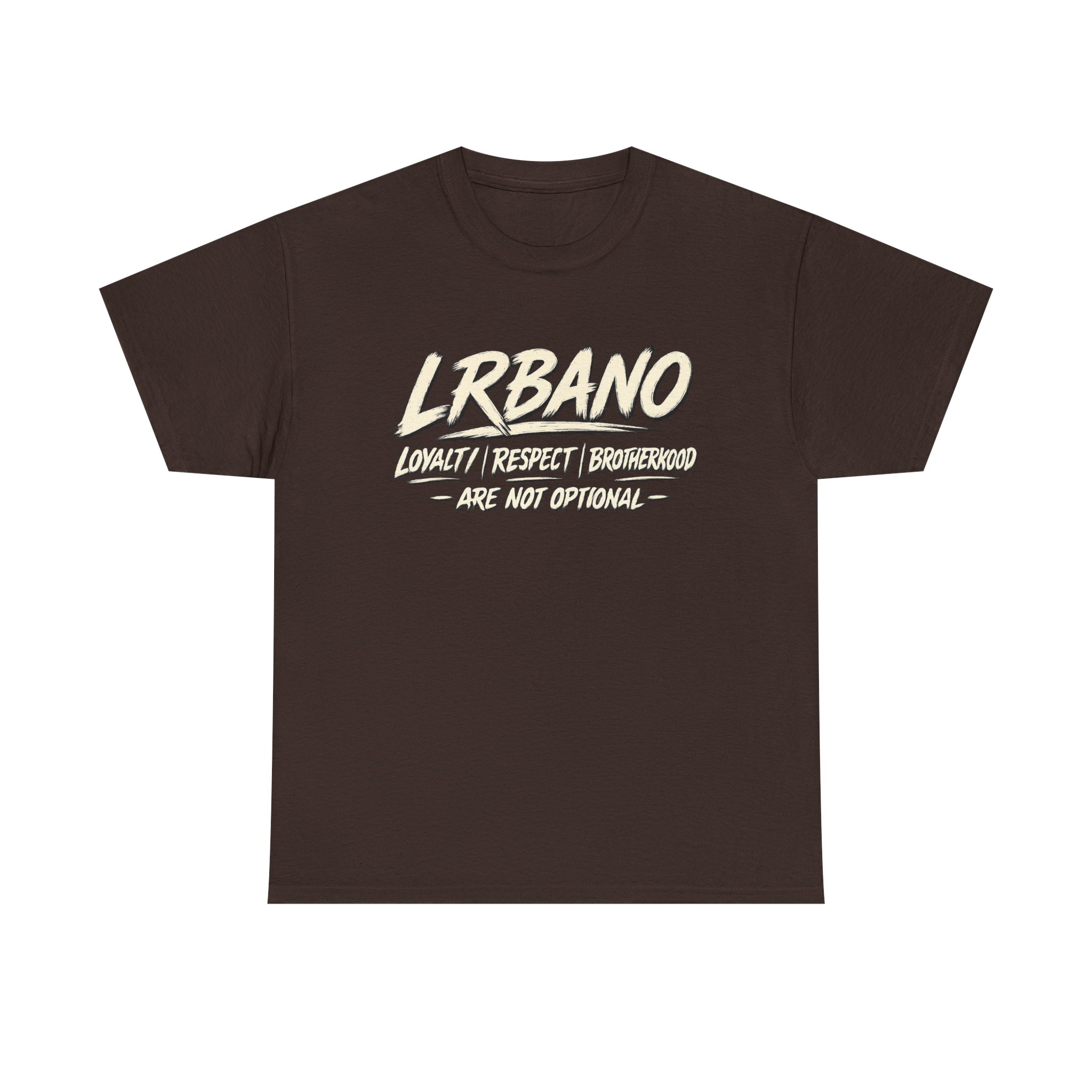 LBRANO Loyalty Brotherhood Respect Tee — Inspirational Graphic T‑Shirt - Image 5