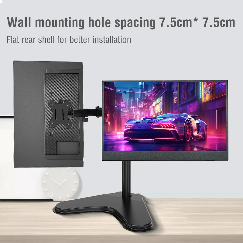 Anmite 15.6-Inch Portable Type-C Monitor (1080P , IPS, Built-In Speaker) for Laptop Xbox PS5 Switch - Image 2