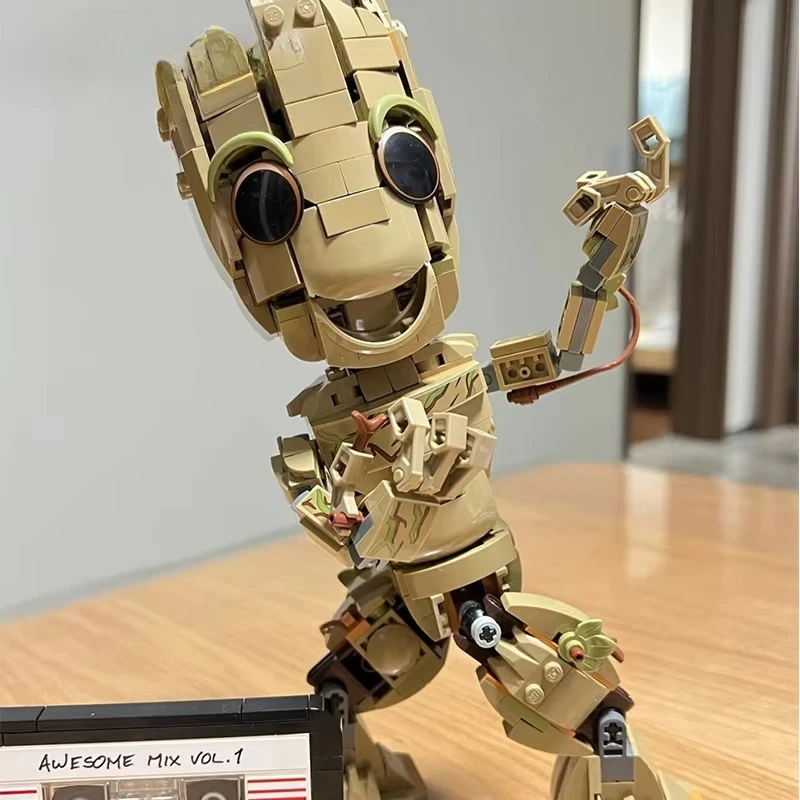 Hot Toys I Am Groot Building Bricks 76217 (Compatible Small Blocks) Unisex - Image 2