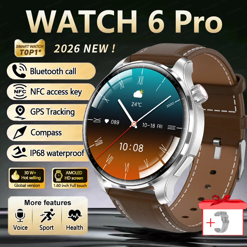 2026 TAVYU GPS SmartWatch - Bluetooth Calling, IP68 Waterproof, AMOLED Display - Image 9