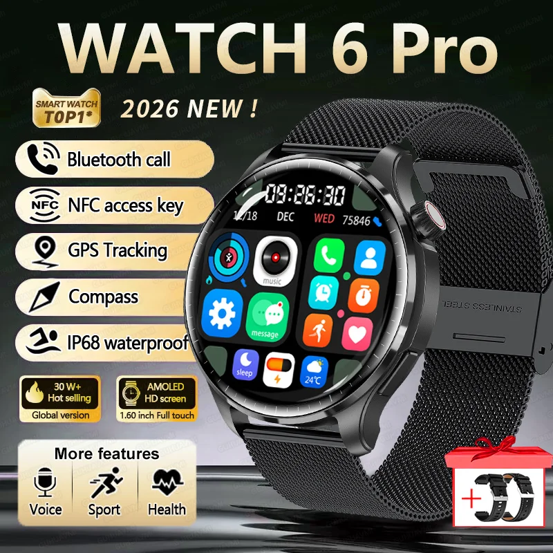 2026 TAVYU GPS SmartWatch - Bluetooth Calling, IP68 Waterproof, AMOLED Display - Image 10