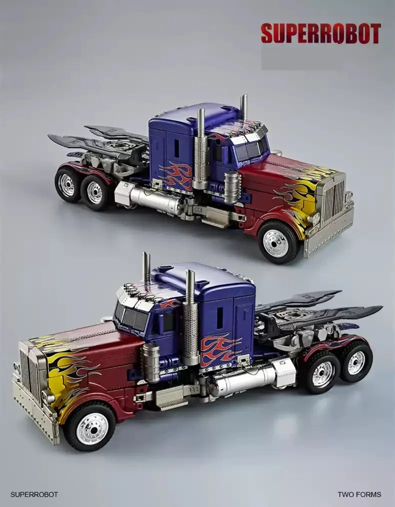 BLOKEES 30CM Transformation Robot Model Toy (Optimus Prime/Bumblebee/Megatron) Alloy Star Commander Truck - Image 4