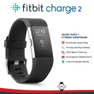 Fitbit Charge 2: Advanced Smart Wristband with Heart Rate Monitoring