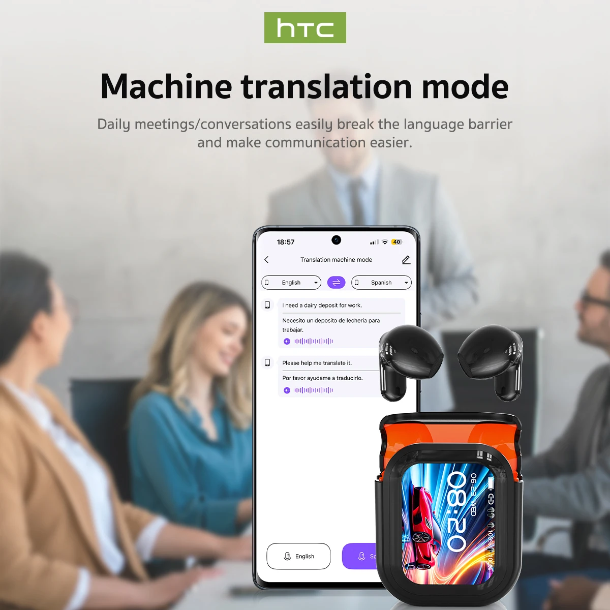 Translator HTC NE20 New Bluetooth 6.0 - Image 5