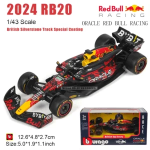 Bburago 1:43 Scale 2024 F1 Red Bull Model - Collectible Diecast Toy