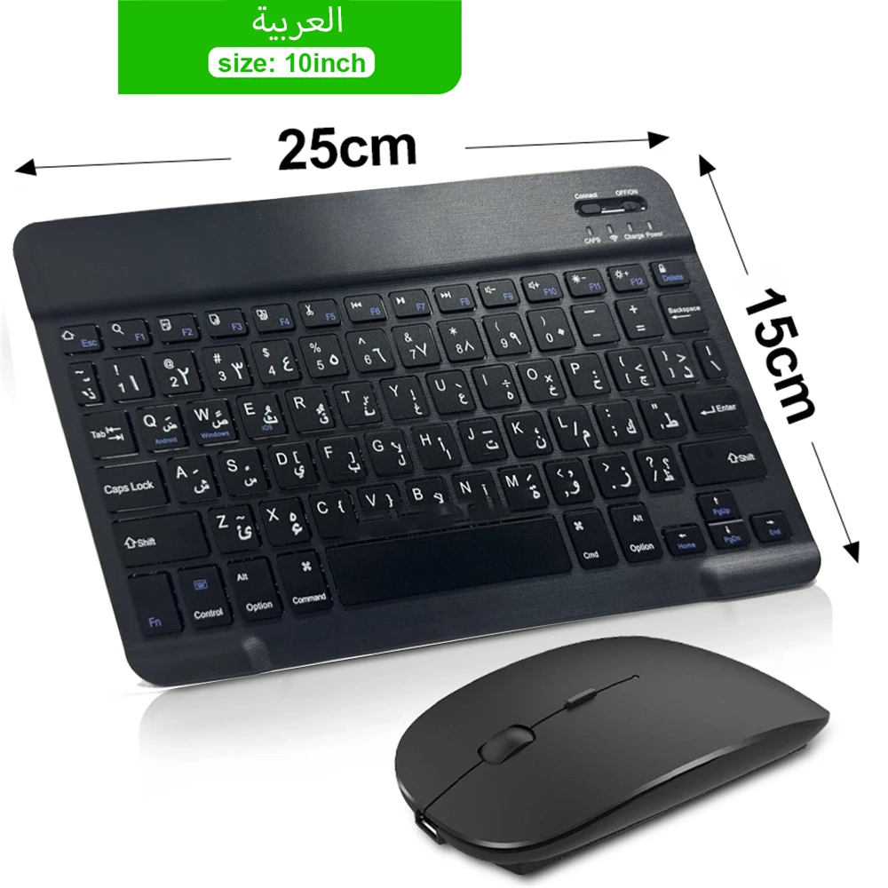 All-in-One Bluetooth Wireless Keyboard and Mouse for iOS, Android, and Windows Tablets - Image 13