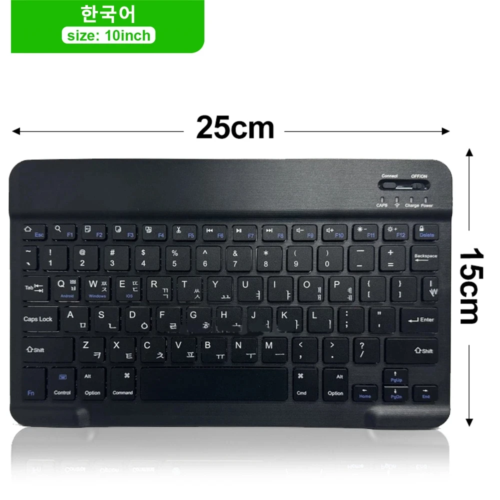 All-in-One Bluetooth Wireless Keyboard and Mouse for iOS, Android, and Windows Tablets - Image 9