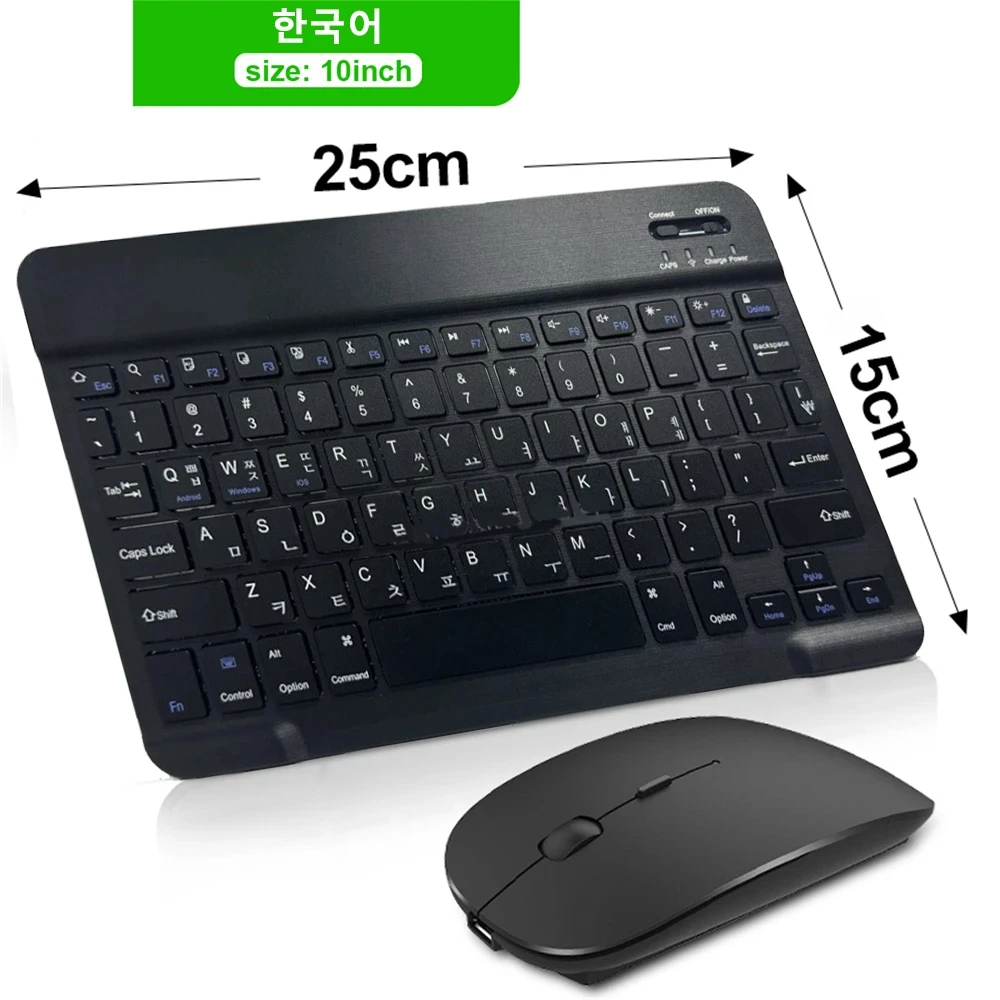 All-in-One Bluetooth Wireless Keyboard and Mouse for iOS, Android, and Windows Tablets - Image 10