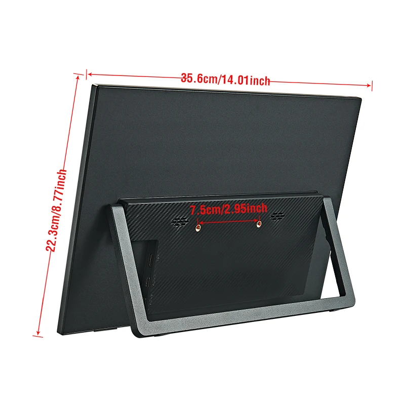 Anmite 15.6-Inch Portable Type-C Monitor (1080P , IPS, Built-In Speaker) for Laptop Xbox PS5 Switch - Image 3