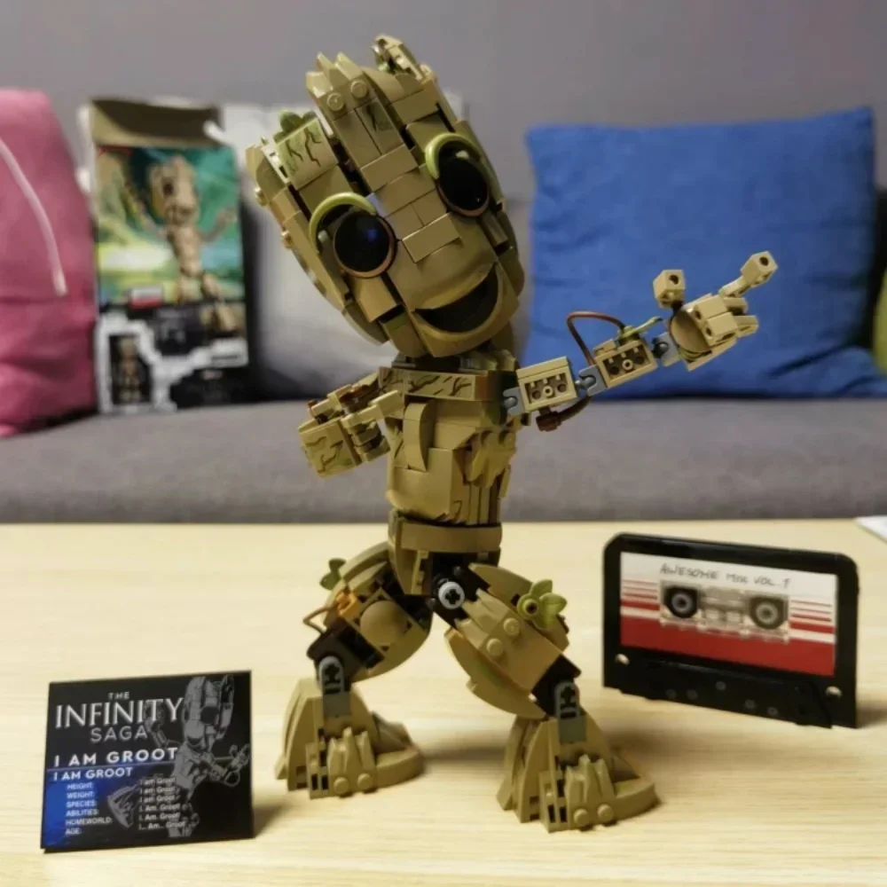 Hot Toys I Am Groot Building Bricks 76217 (Compatible Small Blocks) Unisex - Image 6