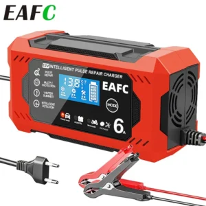 EAFC 6A 12V Car & Motorcycle Battery Charger