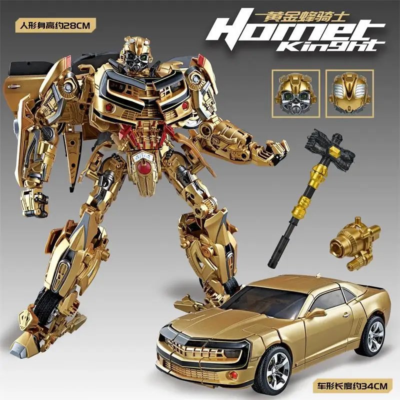 BLOKEES 30CM Transformation Robot Model Toy (Optimus Prime/Bumblebee/Megatron) Alloy Star Commander Truck - Image 13