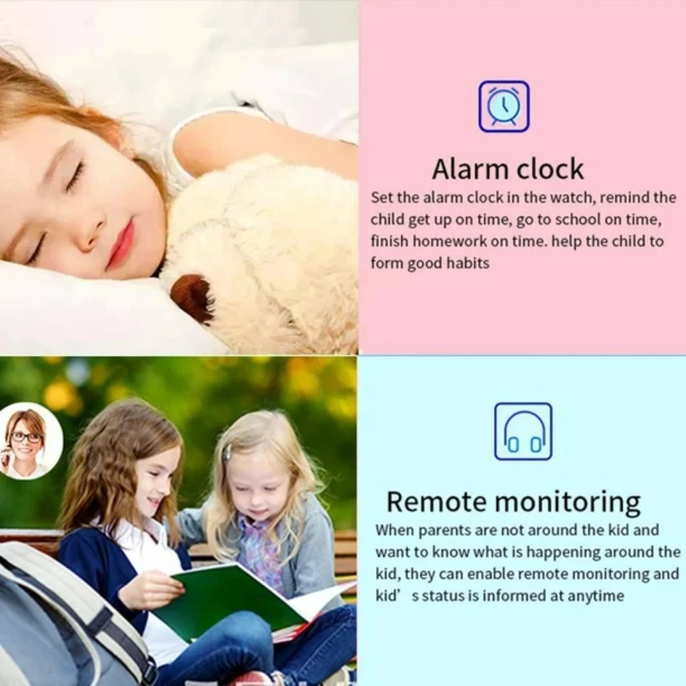 Lenovo Kids Smart Watch - GPS Location Tracker, Waterproof, and Durable - Image 6