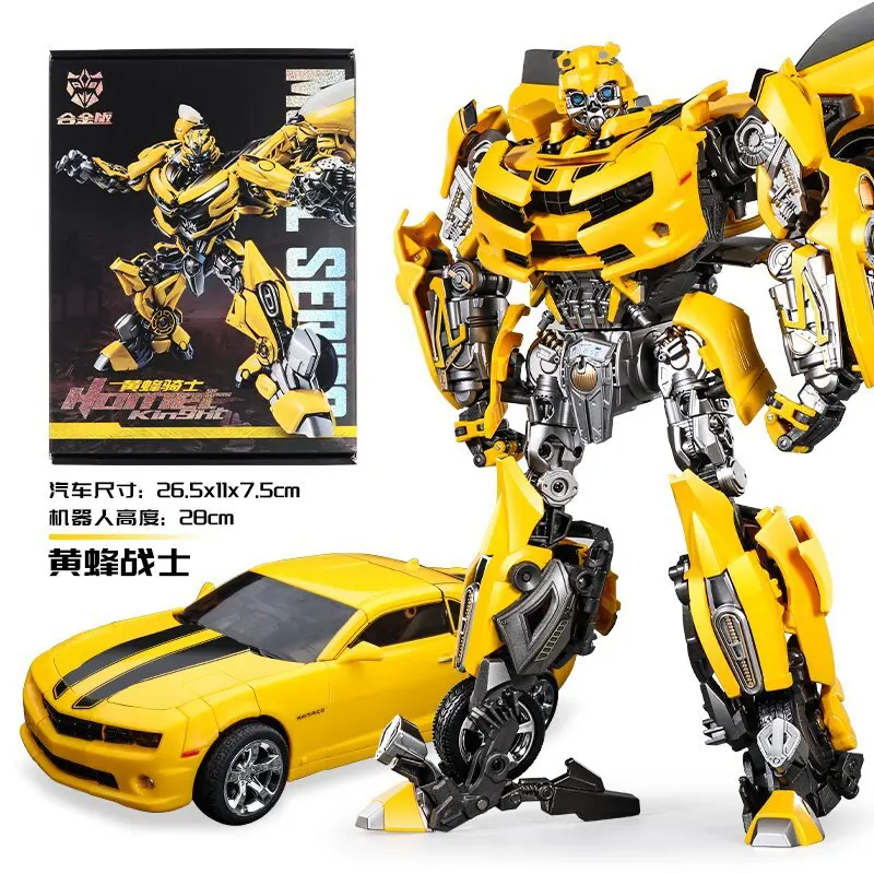 BLOKEES 30CM Transformation Robot Model Toy (Optimus Prime/Bumblebee/Megatron) Alloy Star Commander Truck - Image 10