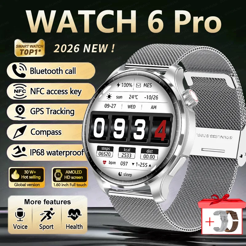 2026 TAVYU GPS SmartWatch - Bluetooth Calling, IP68 Waterproof, AMOLED Display - Image 7