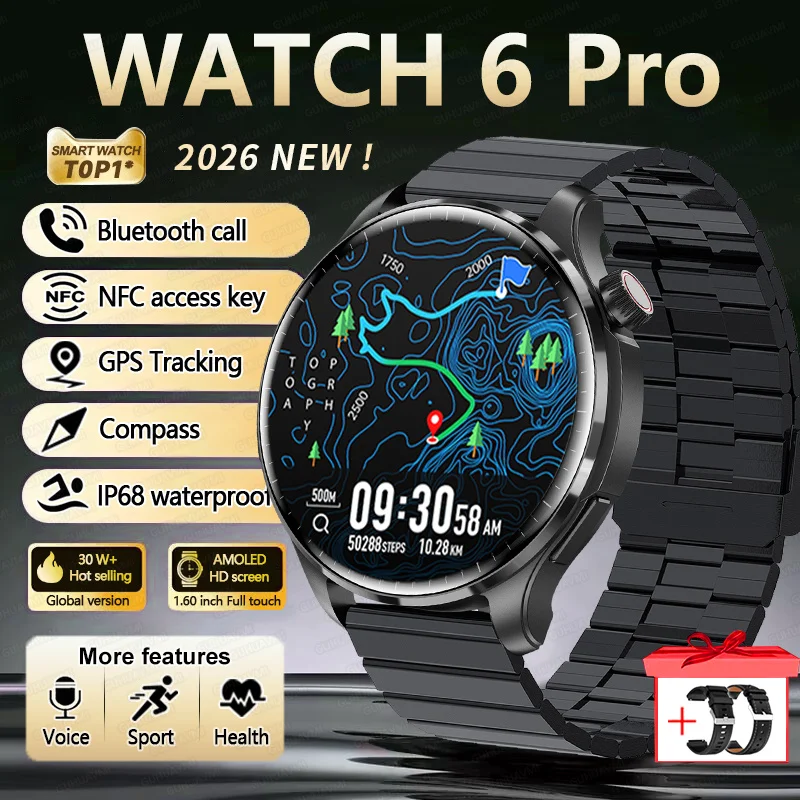 2026 TAVYU GPS SmartWatch - Bluetooth Calling, IP68 Waterproof, AMOLED Display - Image 14