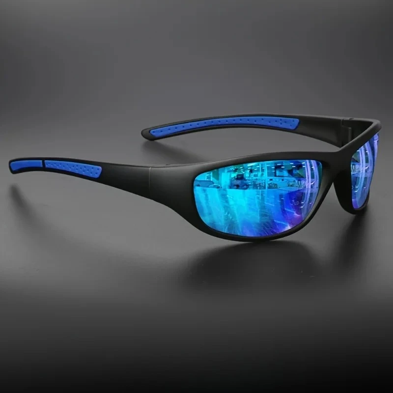 DIXSG Photochromic Polarized Sports Sunglasses with Mirrored Lenses 1027 - Image 4