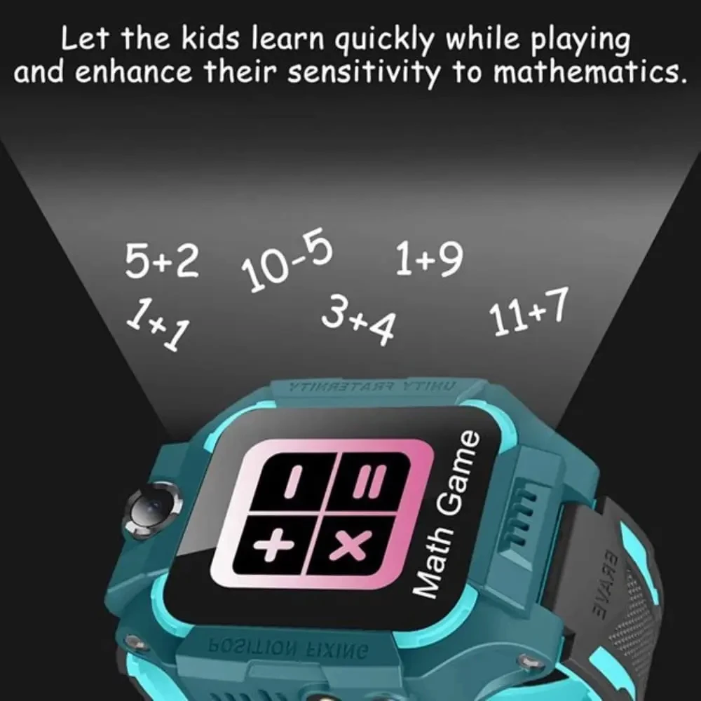 Lenovo Kids Smart Watch - GPS Location Tracker, Waterproof, and Durable - Image 2