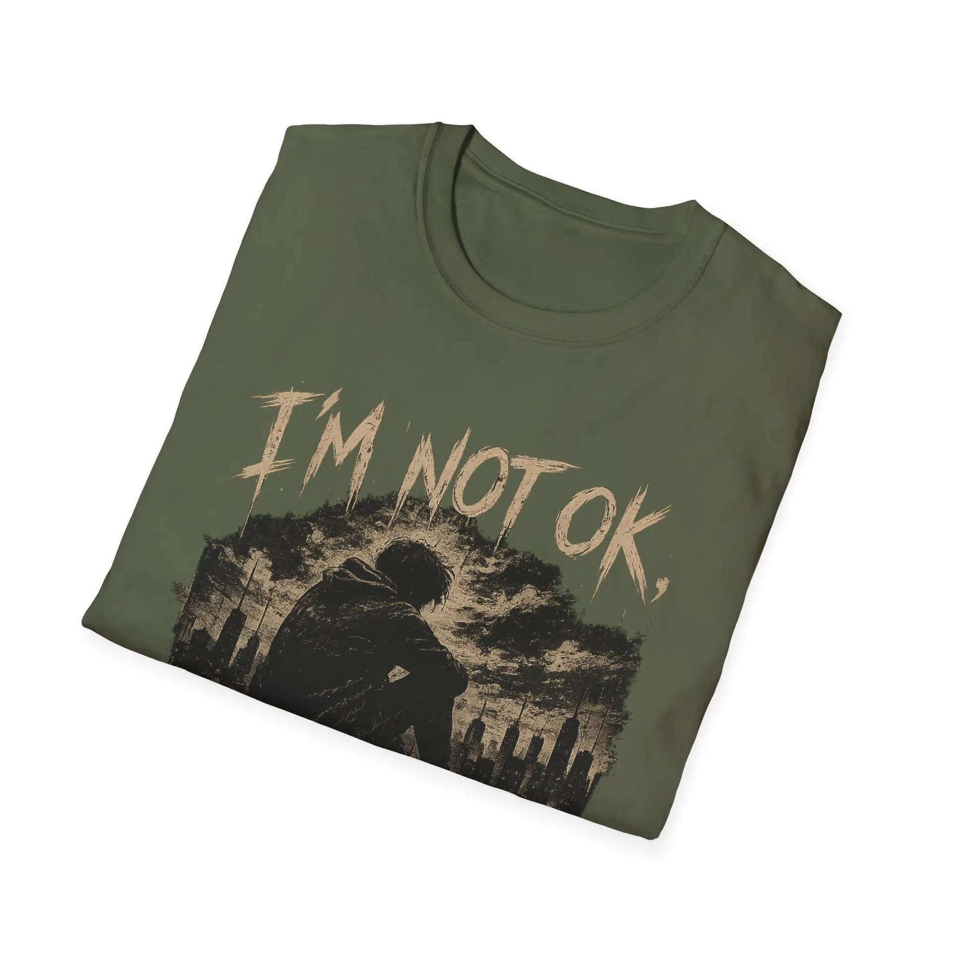 I'm Not OK T-Shirt — Mental Health Awareness Graphic Tee - Image 23