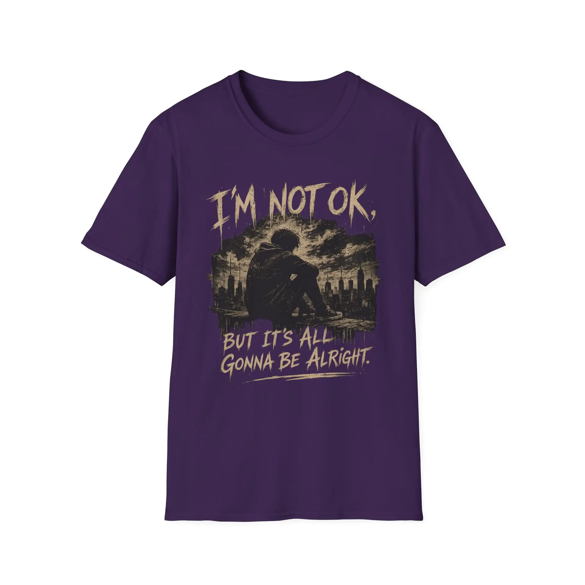 I'm Not OK T-Shirt — Mental Health Awareness Graphic Tee - Image 33