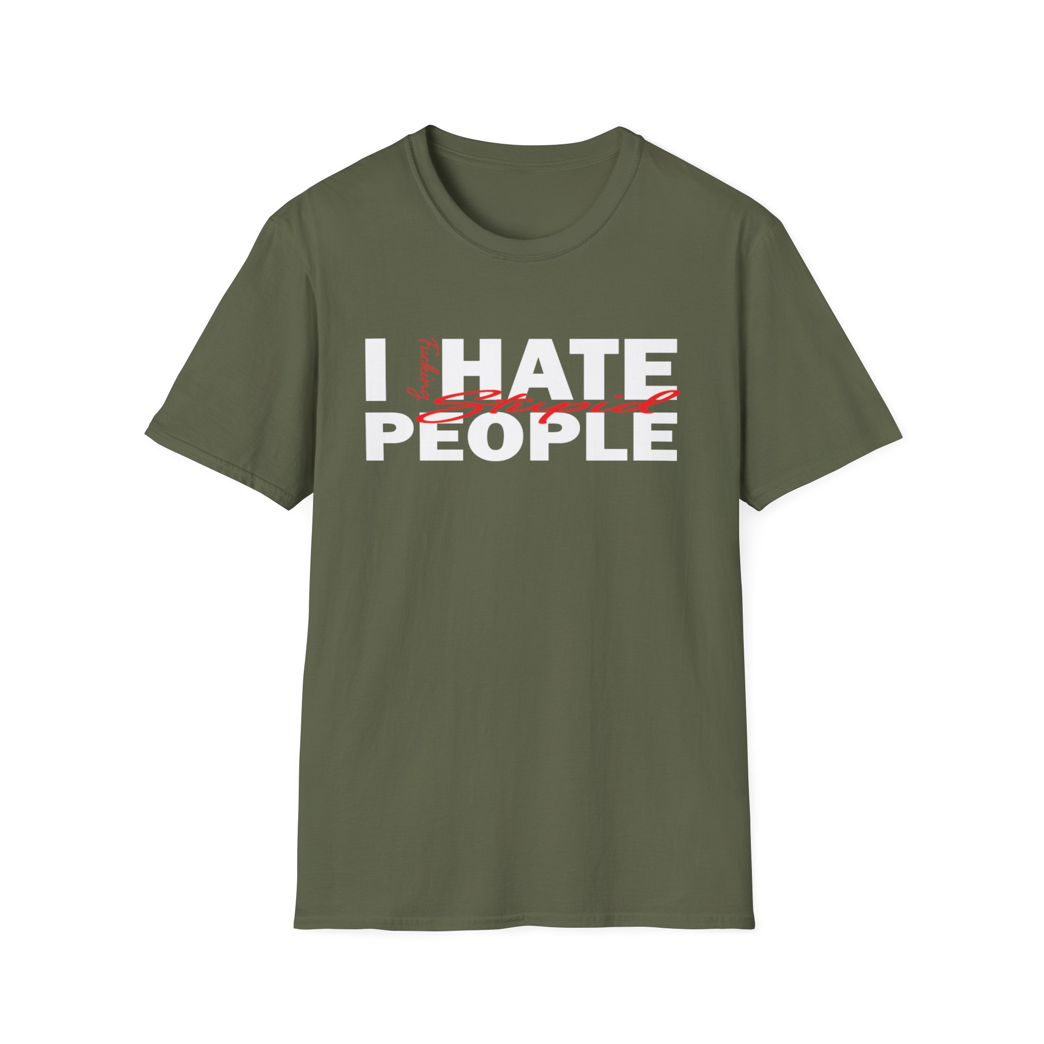 T-Shirt — 'Feeling Stupid' Script Graphic Tee - Image 17