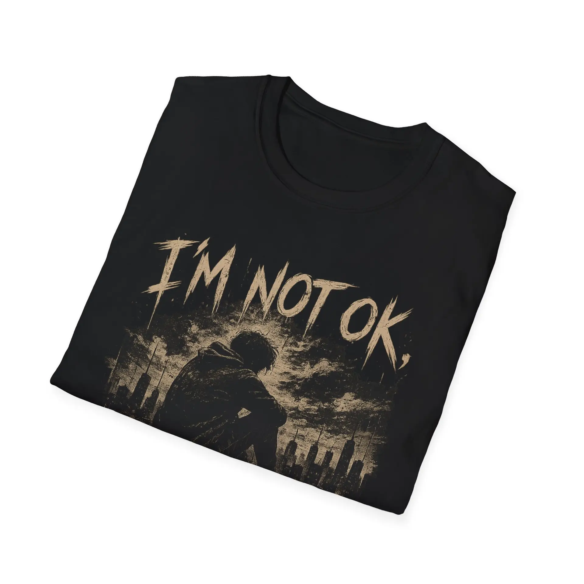 I'm Not OK T-Shirt — Mental Health Awareness Graphic Tee - Image 7