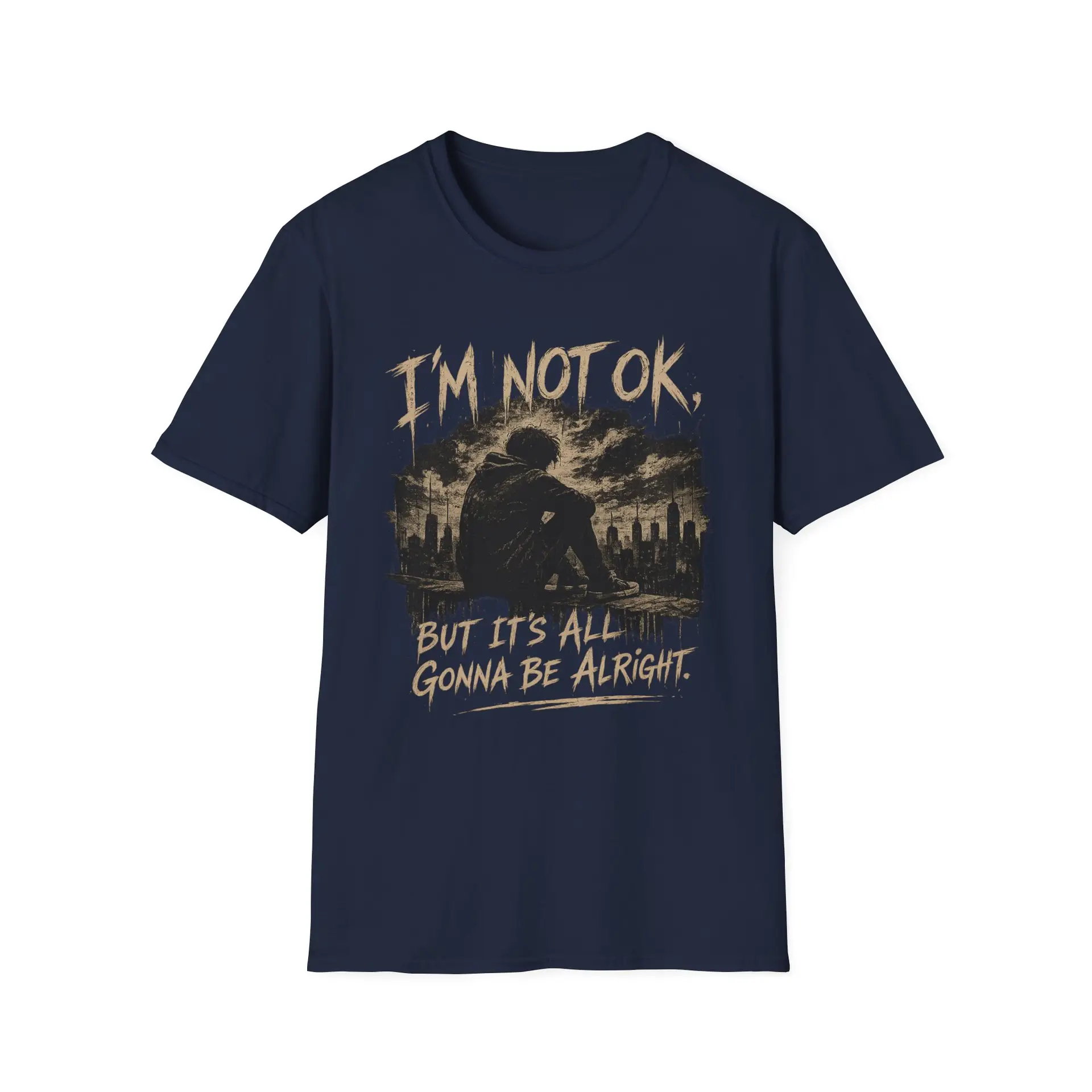 I'm Not OK T-Shirt — Mental Health Awareness Graphic Tee - Image 29