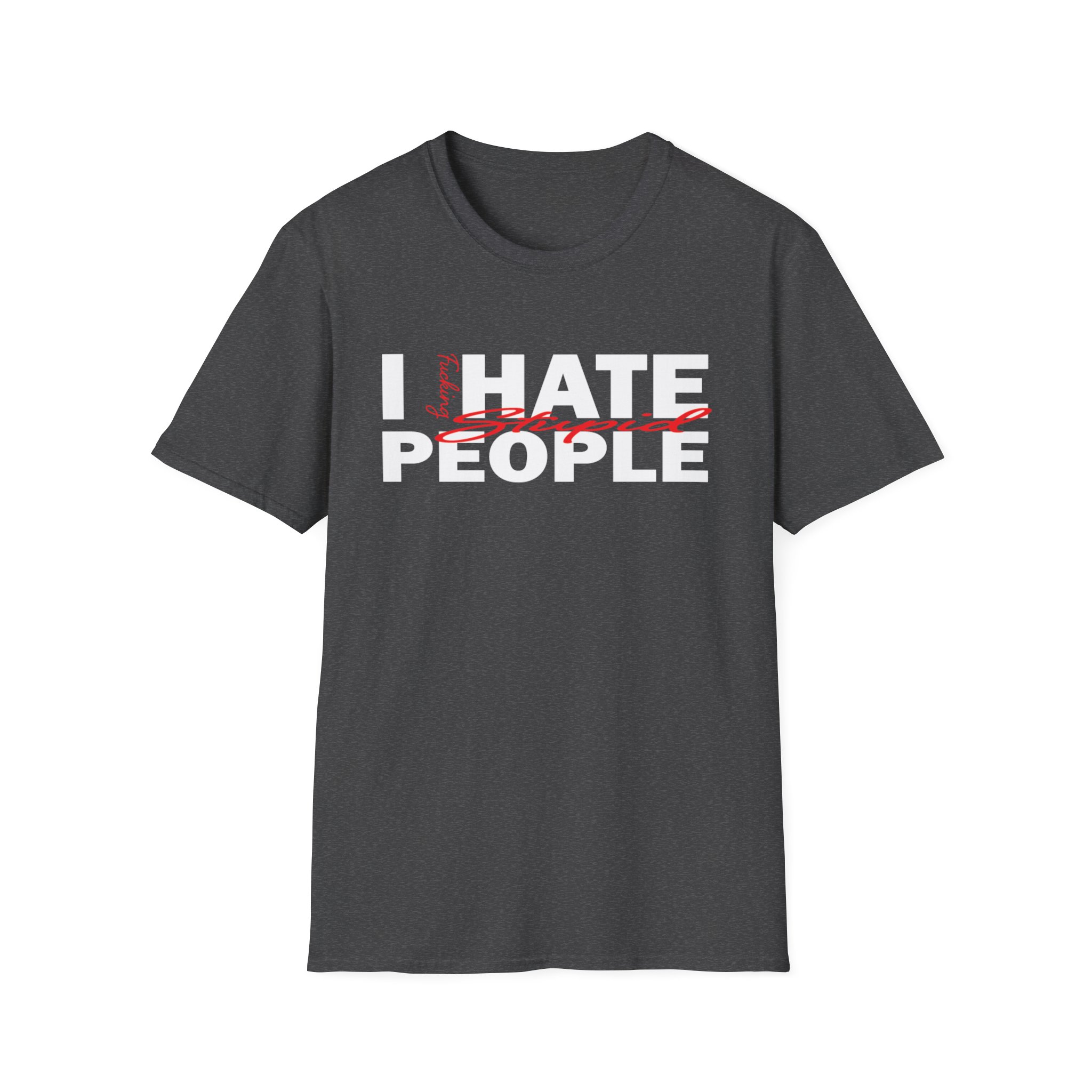 T-Shirt — 'Feeling Stupid' Script Graphic Tee - Image 24