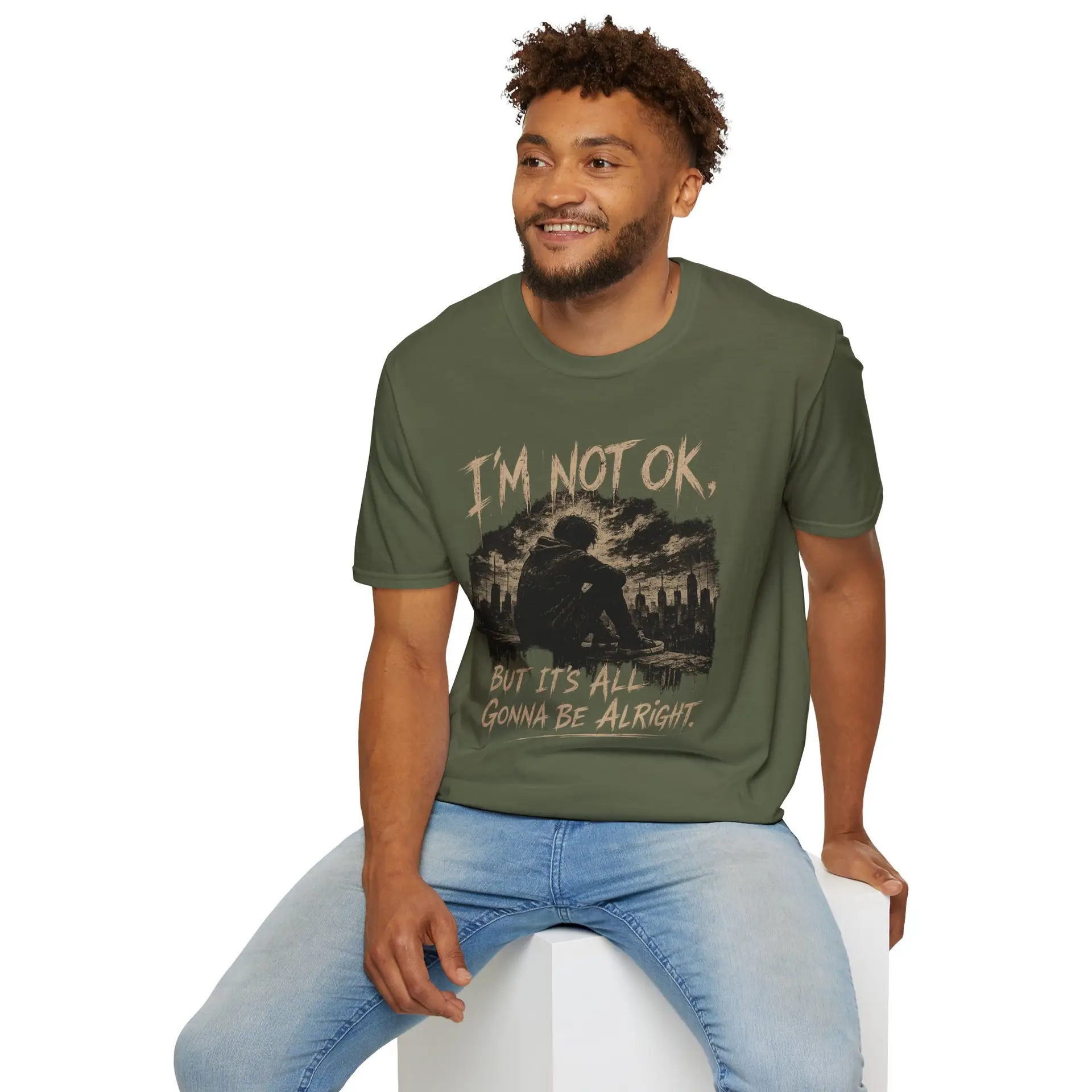 I'm Not OK T-Shirt — Mental Health Awareness Graphic Tee - Image 26