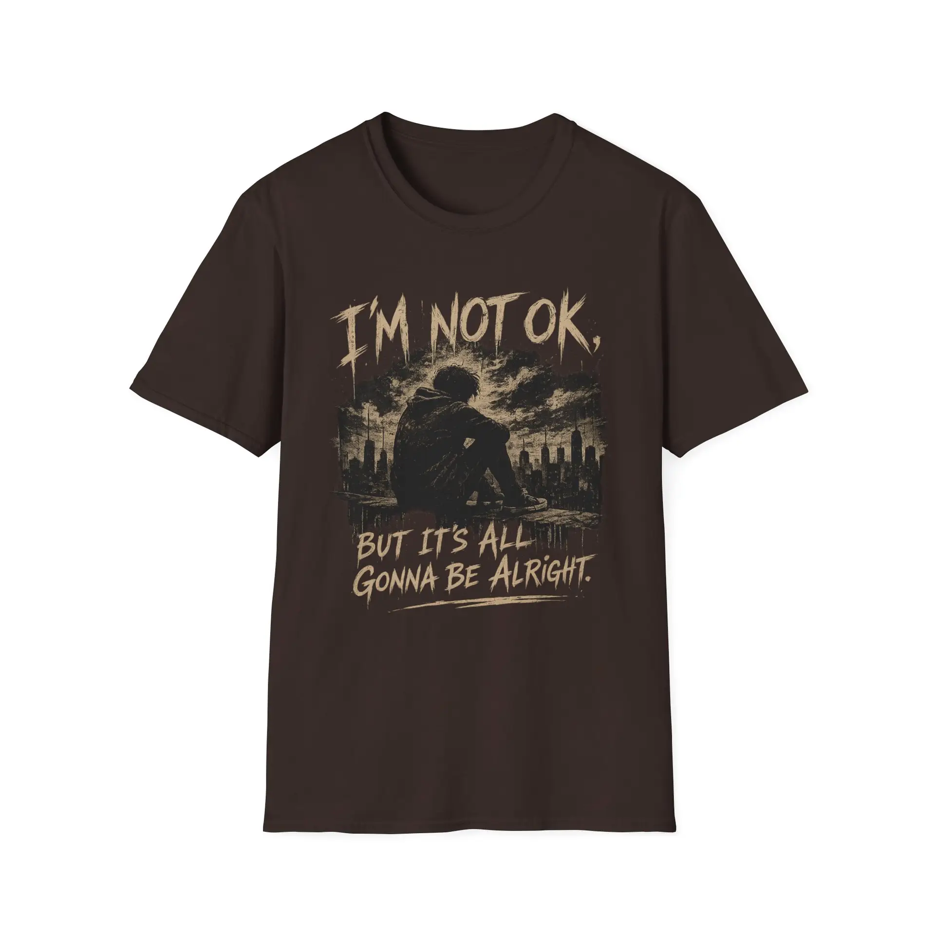 I'm Not OK T-Shirt — Mental Health Awareness Graphic Tee - Image 14