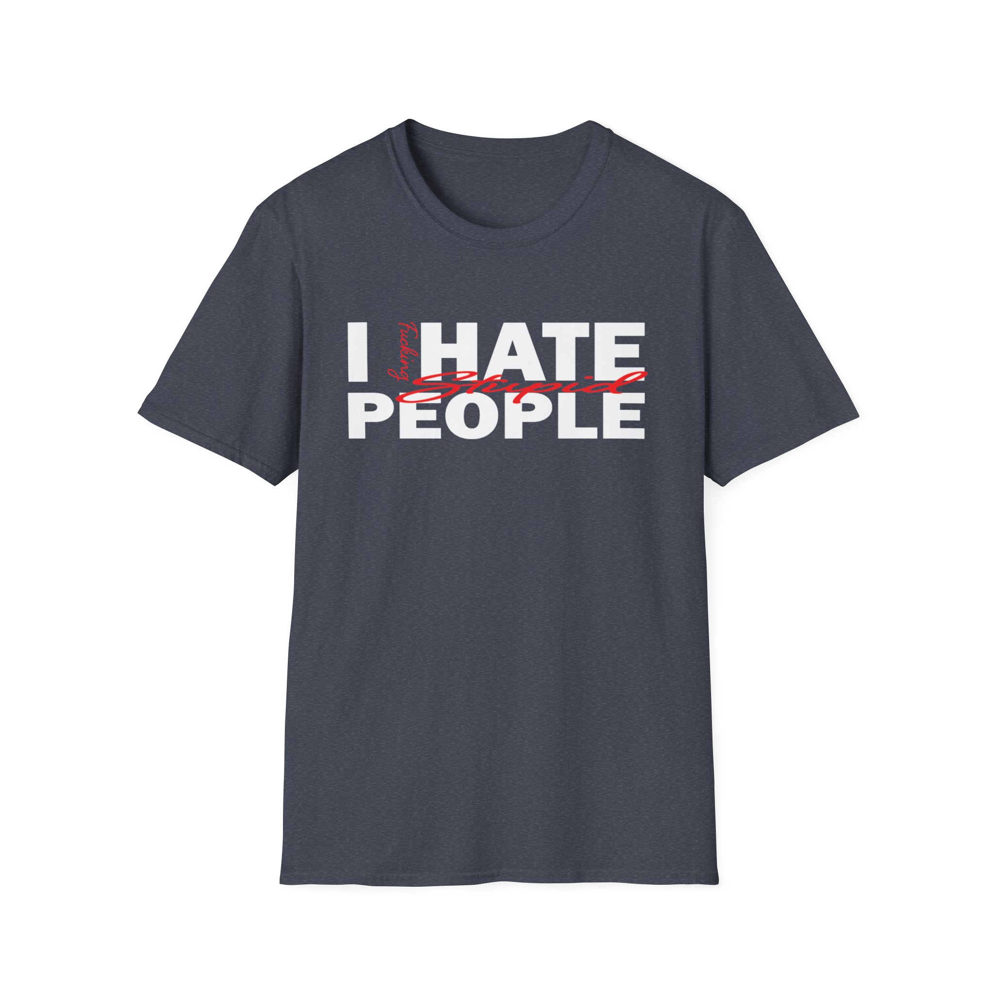 T-Shirt — 'Feeling Stupid' Script Graphic Tee - Image 36