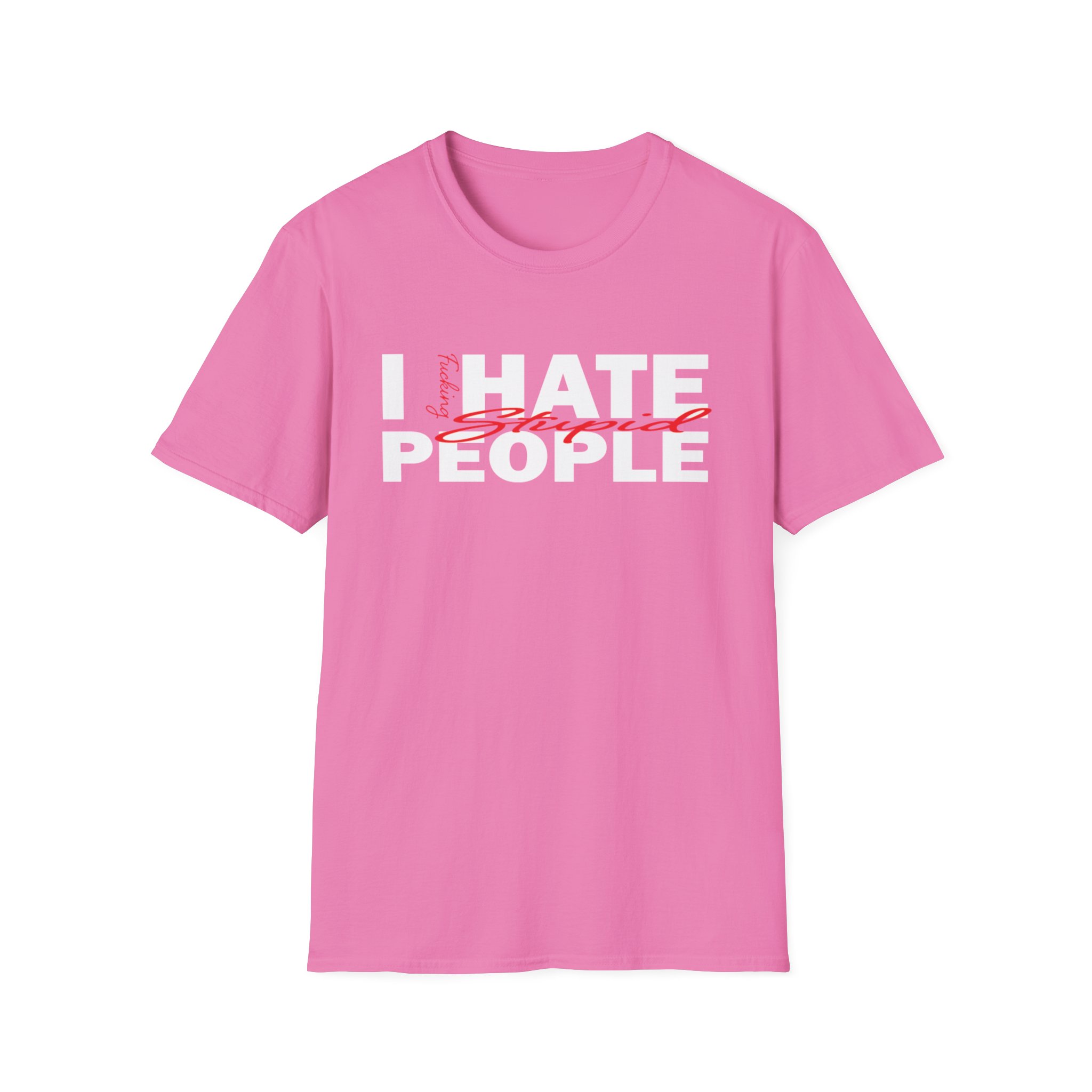 T-Shirt — 'Feeling Stupid' Script Graphic Tee - Image 51
