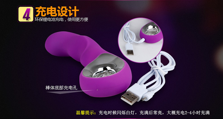 Cross border charging vibrator wave messenger