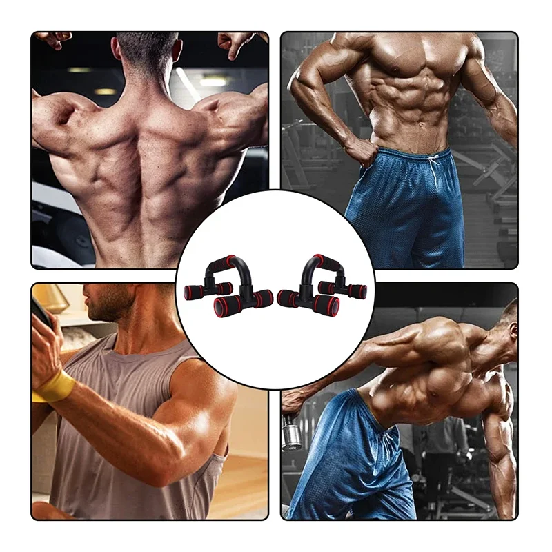 LINGPENG U-Shaped Push-Up Rack Fitness Equipment (1 Pair) - Image 6