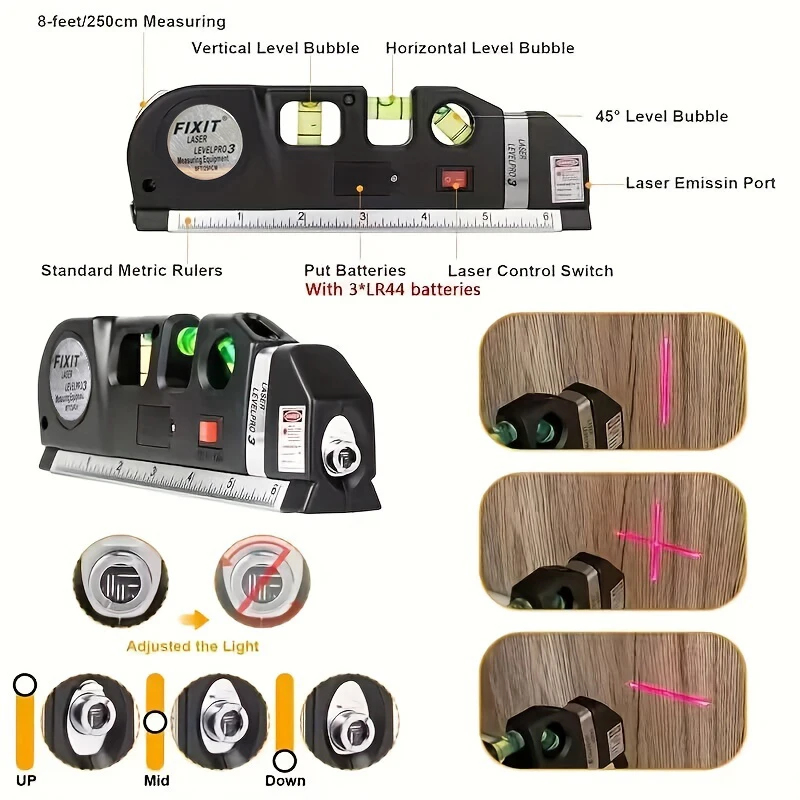 HOMEFISH Easy-Use Electronic Laser Level - Image 4