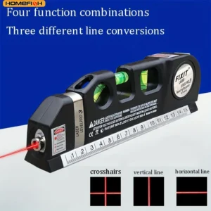 HOMEFISH Easy-Use Electronic Laser Level