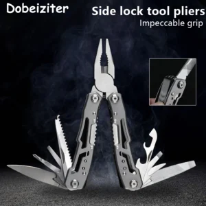 Stainless Steel Folding Pocket Multitool Knife & Pliers